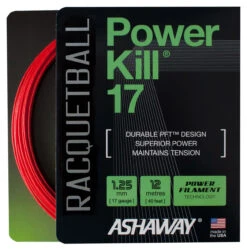Ashaway PowerKill 17 1.25mm Racquetball Set