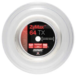 Ashaway ZyMax 64 TX 0.64mm Badminton 200M Reel -Head Store ashaway zymax tx 64 0 64mm badminton 200m reel white 04184 94267.1698771941