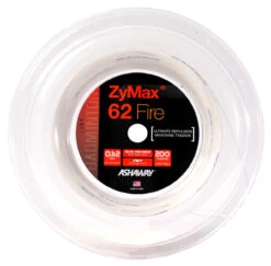 Ashaway ZyMax 62 Fire 0.62mm Badminton 200M Reel 5 Ashaway ZyMax 62 Fire 0.62mm Badminton 200M Reel -Head Store ashaway zymax 62 fire badminton 200m reel white 52005 98592.1698770893