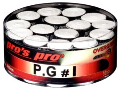 Pro's Pro Perforated Overgrip 30 Pack -Head Store pros pro perforated overgrip 30 pack white 49220 54436.1698770223