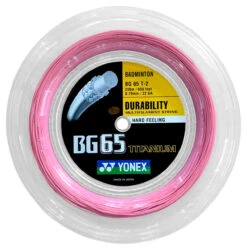 Yonex BG65Ti 0.70mm Badminton 200M Reel 8 Yonex BG65Ti 0.70mm Badminton 200M Reel -Head Store yonex bg65ti 0 70mm badminton 200m reel pink 64207 23979.1698769575