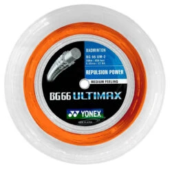 Yonex BG66 Ultimax 0.65mm Badminton 200M Reel -Head Store yonex bg66 ultimax 0 65mm badminton 200m reel orange 98733 57626.1698770319
