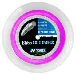 Yonex BG66 Ultimax 0.65mm Badminton 200M Reel -Head Store yonex bg66 ultimax 0 65mm badminton 200m reel pink 74408 05829.1698770319