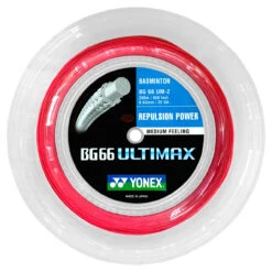 Yonex BG66 Ultimax 0.65mm Badminton 200M Reel -Head Store yonex bg66 ultimax 0 65mm badminton 200m reel red 94067 90221.1698770318