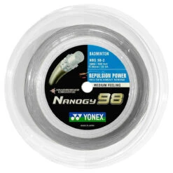 Yonex Nanogy 98 0.66mm Badminton 200M Reel -Head Store yonex nanogy 98 0 66mm badminton 200m reel silver 91956 94331.1698769919